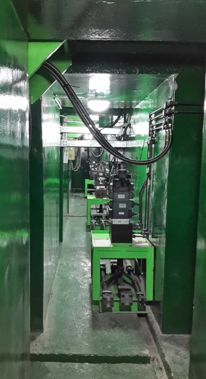 hydraulic valve stand